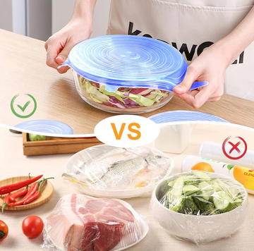 Set 6 Capace Silicon | Oferta 2 bucăți